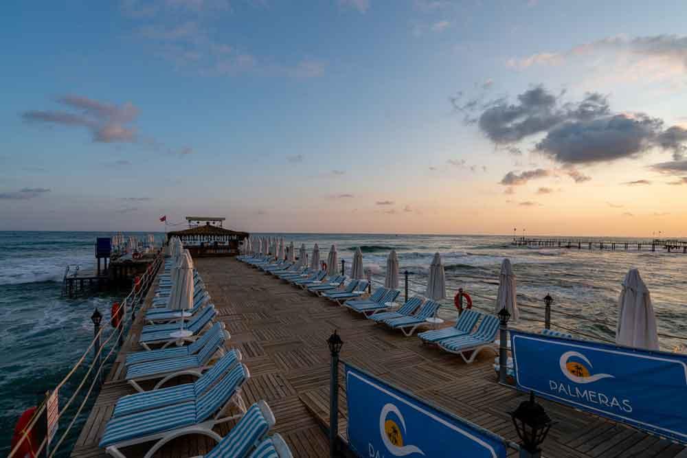 Palmeras Beach Hotel Ultra All Inclusive Konakli Bagian luar foto