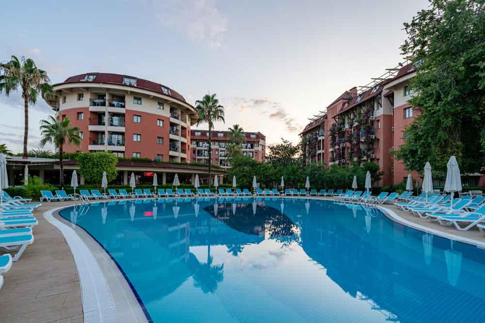 Palmeras Beach Hotel Ultra All Inclusive Konakli Bagian luar foto