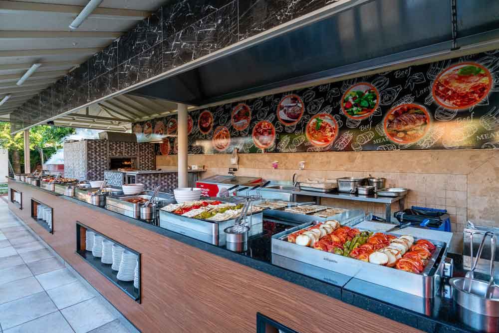 Palmeras Beach Hotel Ultra All Inclusive Konakli Bagian luar foto