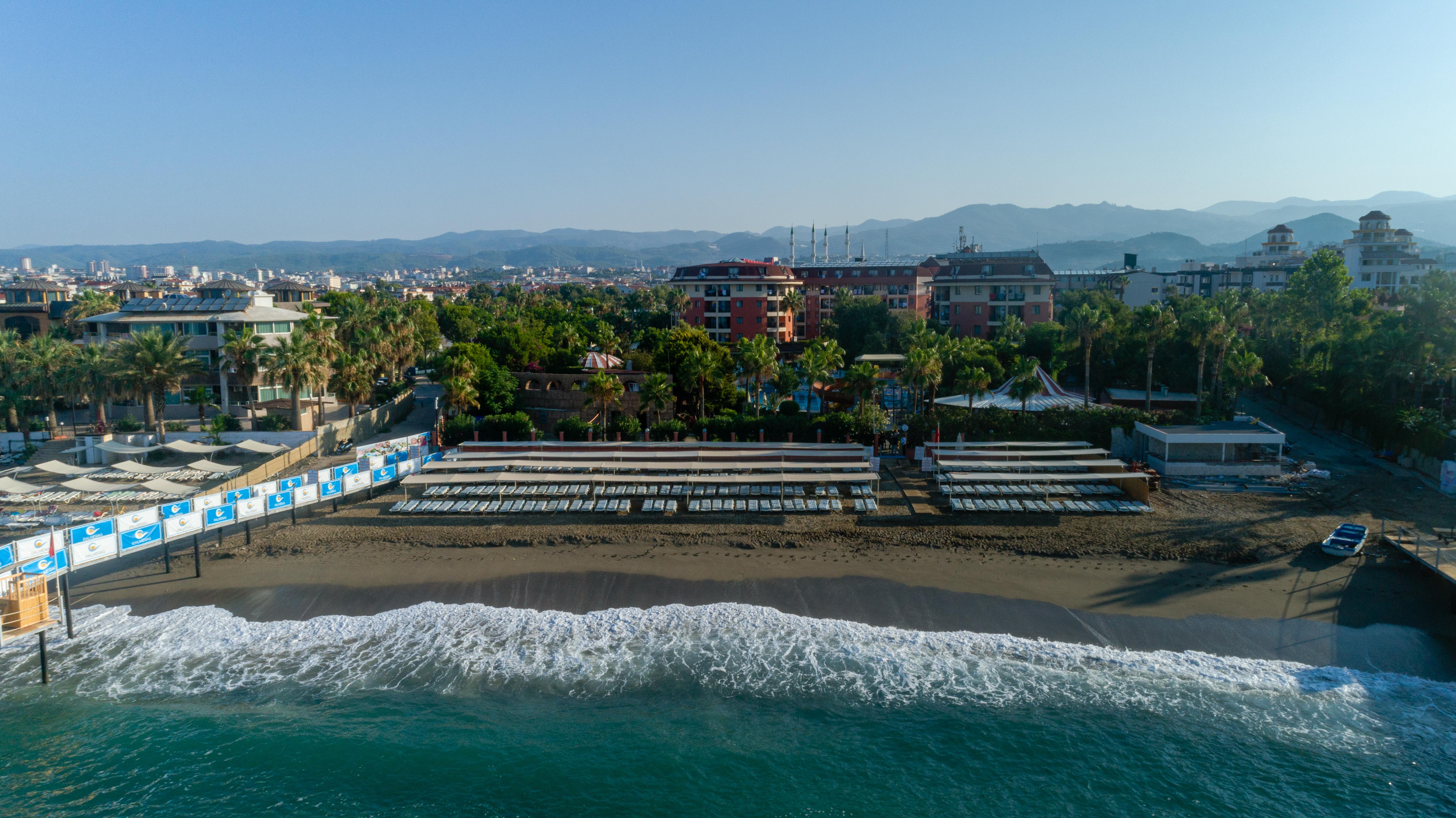 Palmeras Beach Hotel Ultra All Inclusive Konakli Bagian luar foto