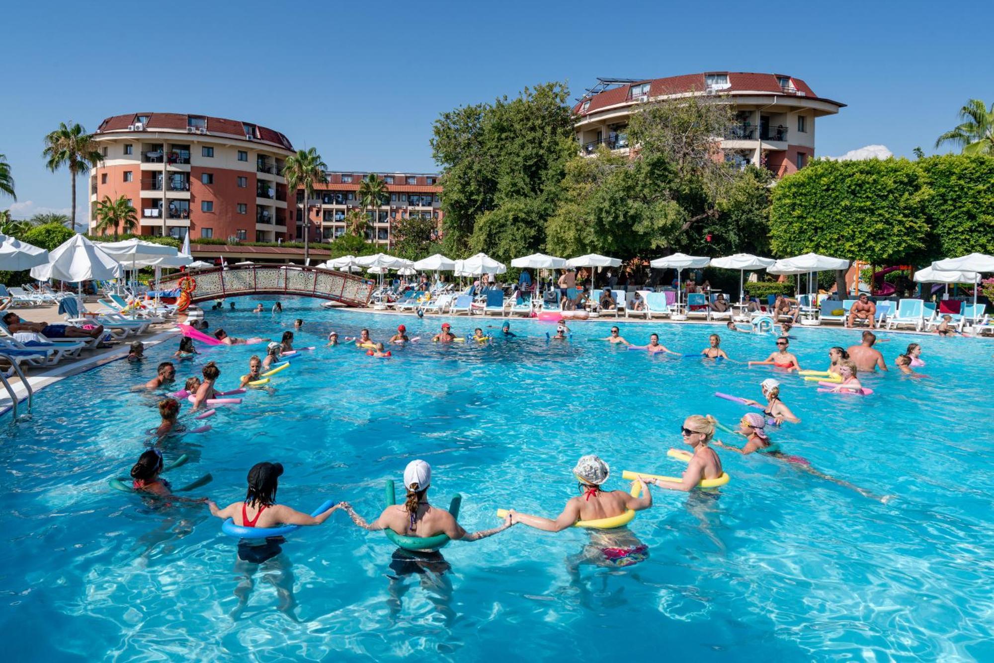 Palmeras Beach Hotel Ultra All Inclusive Konakli Bagian luar foto