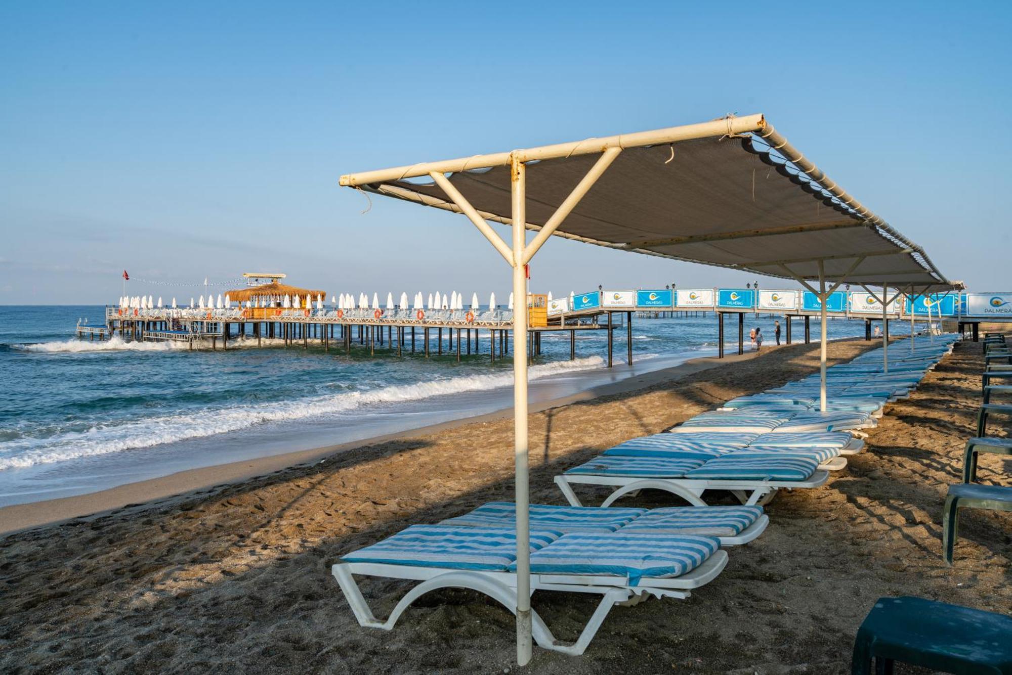 Palmeras Beach Hotel Ultra All Inclusive Konakli Bagian luar foto