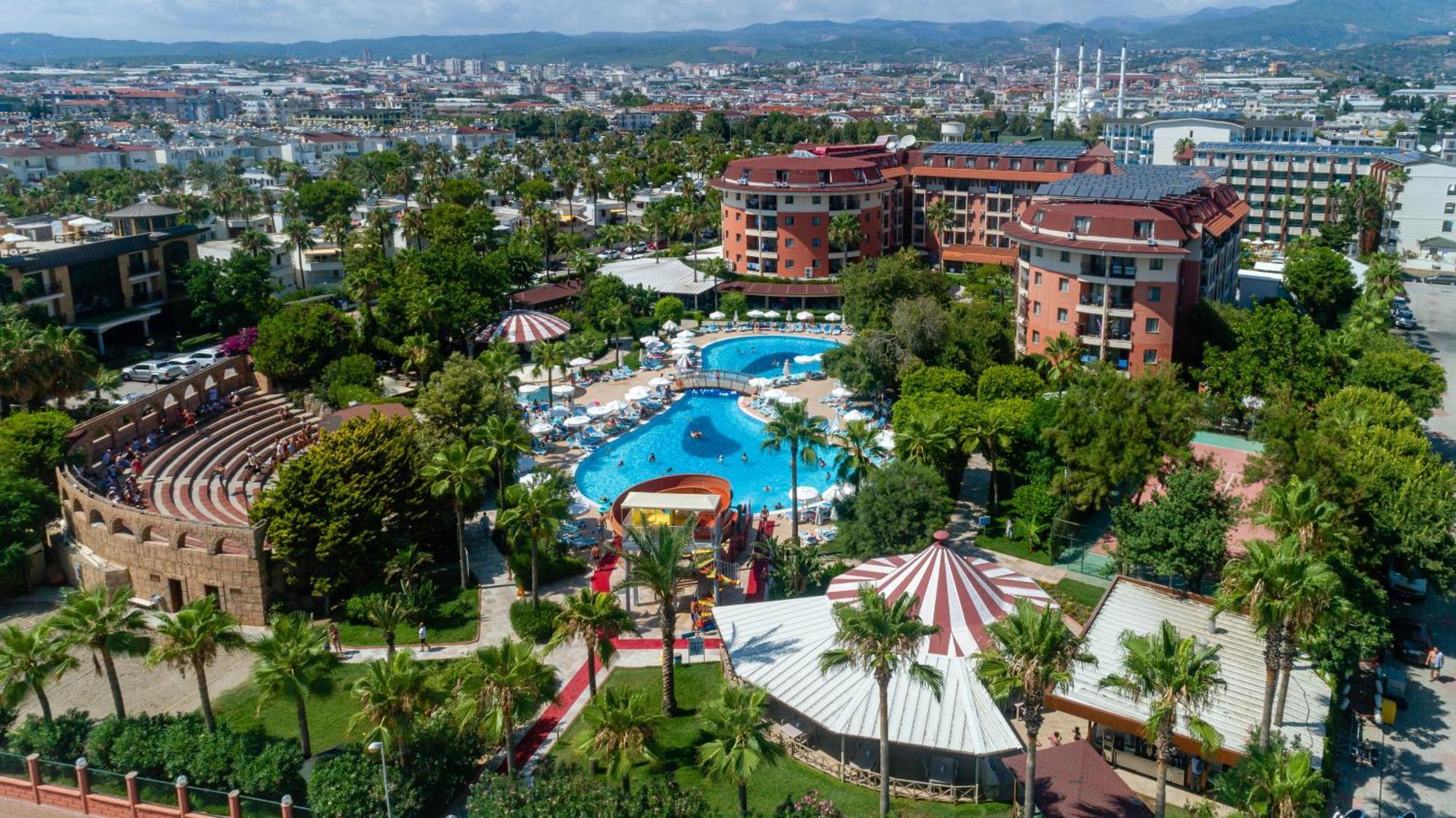 Palmeras Beach Hotel Ultra All Inclusive Konakli Bagian luar foto
