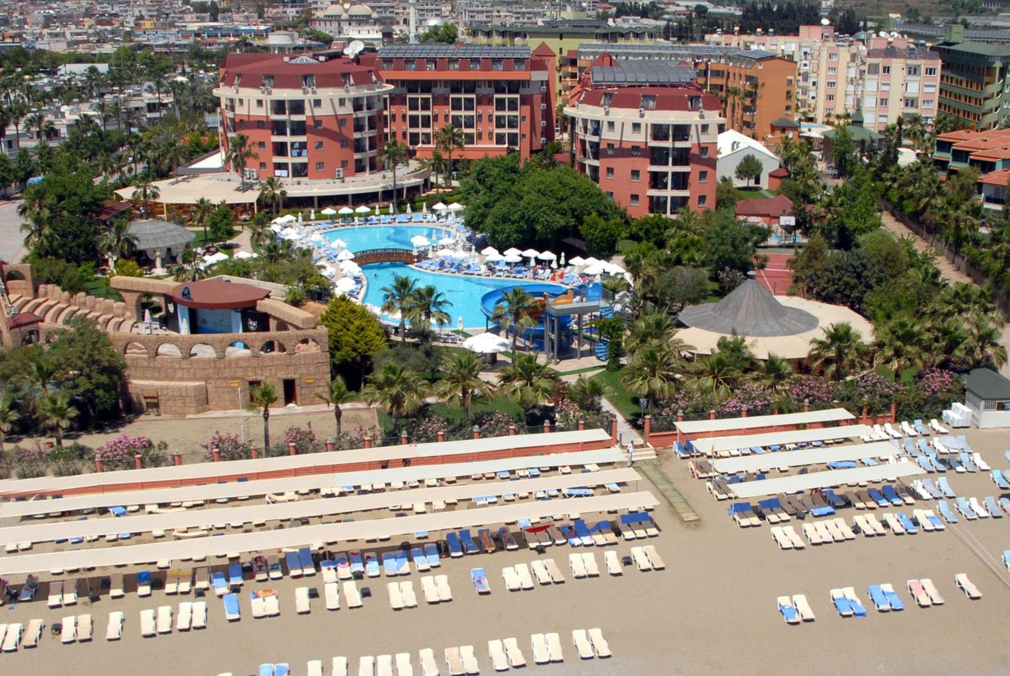 Palmeras Beach Hotel Ultra All Inclusive Konakli Bagian luar foto
